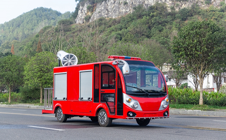 2座除塵車，道路降塵霧炮車